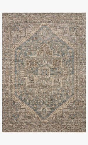 Loloi Priscilla PRL-04 Blue / Bark area rug - image 1
