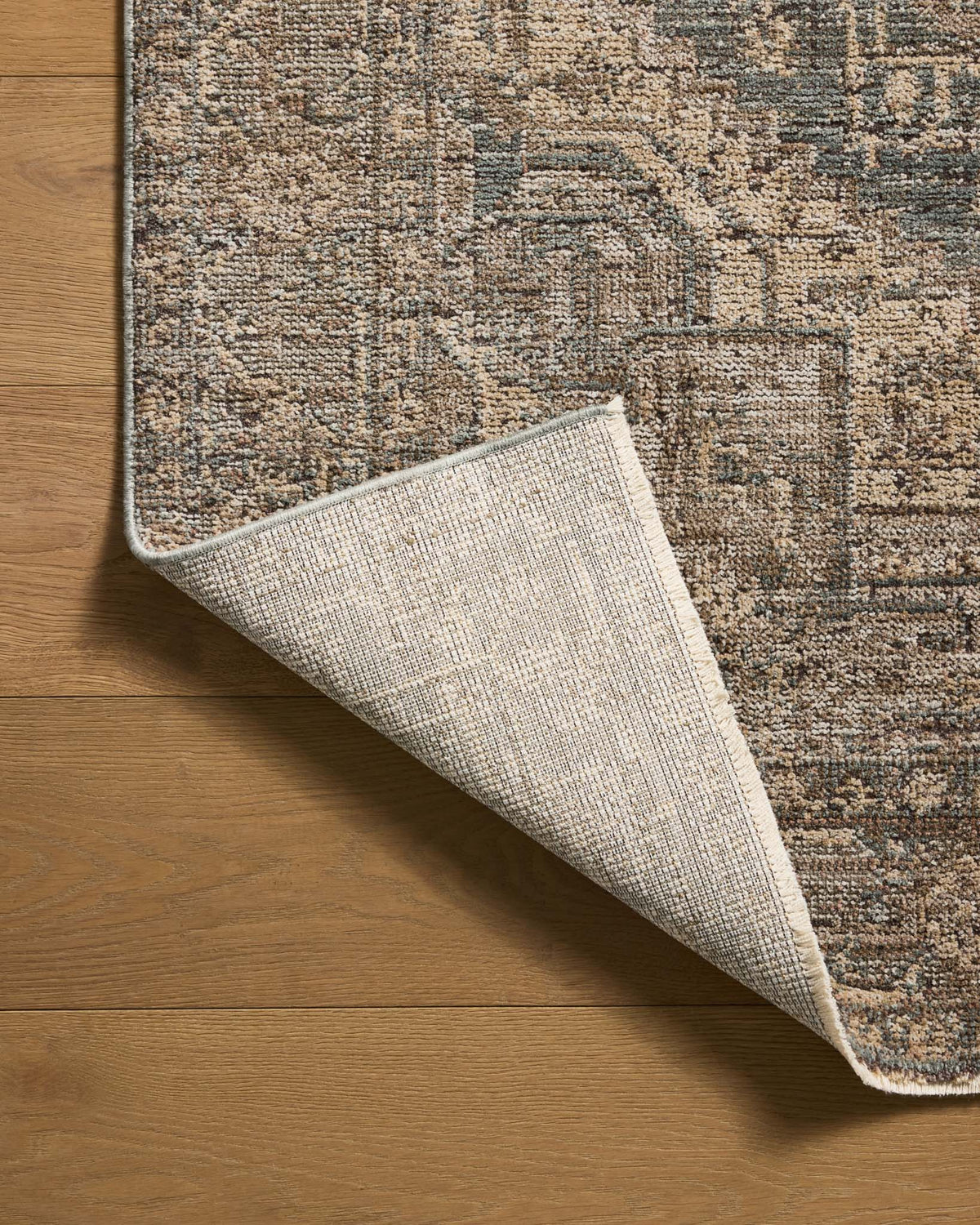 Loloi Priscilla PRL-04 Blue / Bark area rug - image 9
