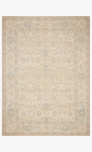 Loloi Priya PRY-05 Natural / Blue area rug - image 1