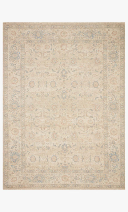 Loloi Priya PRY-05 Natural / Blue area rug - image 1