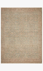 Loloi Priya PRY-06 Denim / Rust area rug - image 1