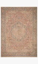 Loloi Priya PRY-07 Brick / Navy area rug - image 1
