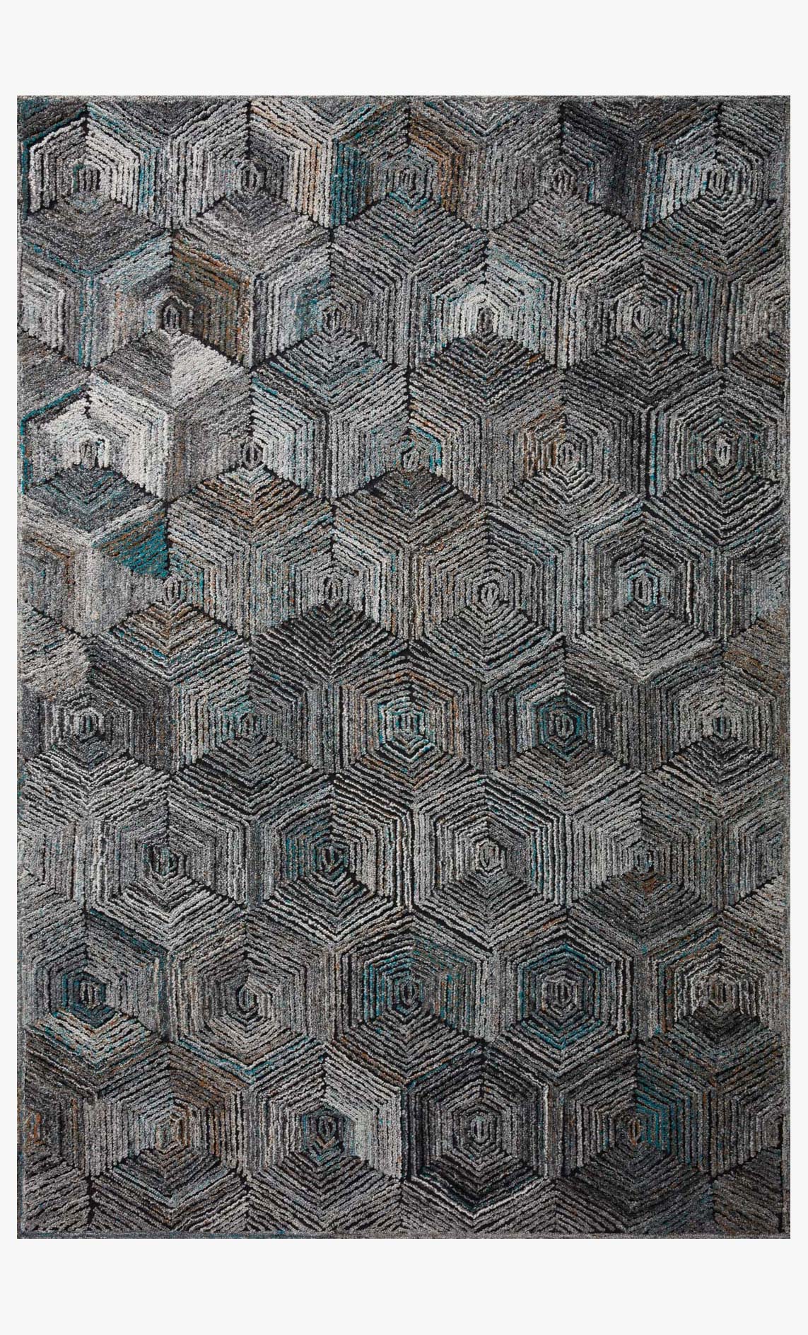 Loloi Prescott PRE-02 Metal area rug - image 1