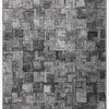 Loloi Prescott Collection Hooked Contemporary Area Rug PRE-03 - Silver