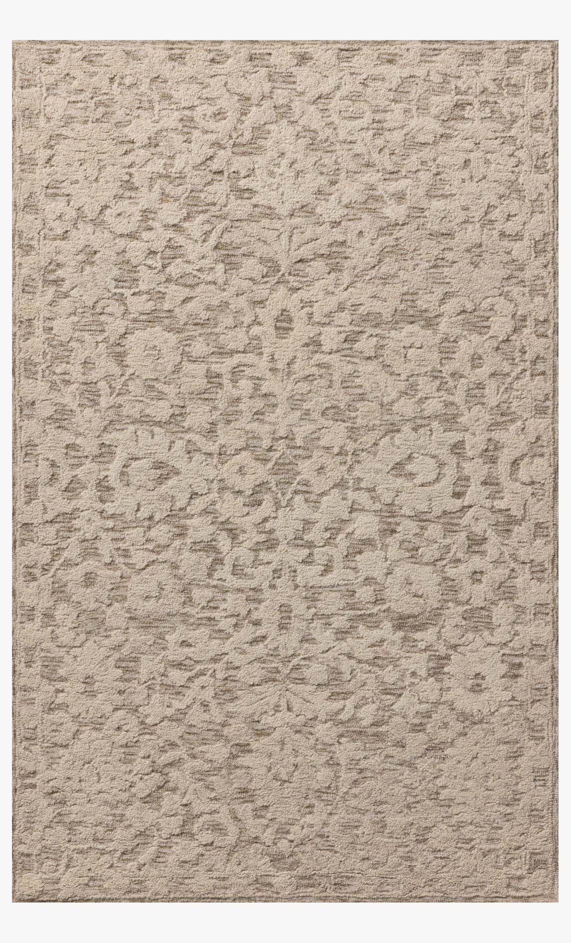 Loloi Prudence PRU-01 Stone / Ivory area rug - image 1