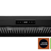 Hauslane Chef Ducted Stainless Steel Undercabinet Range Hood, UC-PS18 - Matte Black