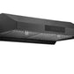 Hauslane | Chef Ducted Black Stainless Steel Undercabinet Range Hood, UC-PS18BSS