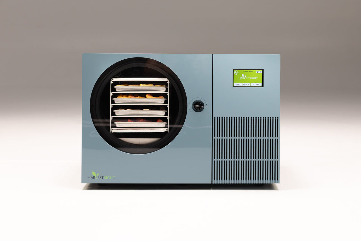 Harvest Right Countertop 360 pale blue freeze dryer front