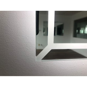 Paris Mirror 24" x 32" Rectangle Athena Dual Lighted Mirror 3000K