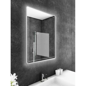 Paris Mirror 24" x 32" Rectangle Athena Dual Lighted Mirror 3000K