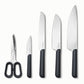 Caraway Prep Set in Charcoal - 14 Piece Knife & Utensil