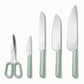Caraway Prep Set in Mist - 14 Piece Knife & Utensil