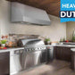 VICTORY Prestige 42" 2,300 CFM BBQ Range Hood