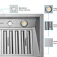 42 Inch 700 CFM Range Hood Insert - VICTORY Q2