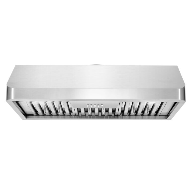 Cosmo 36" 500 CFM Convertible Under Cabinet Range Hood with Push Button Controls, COS-QB90
