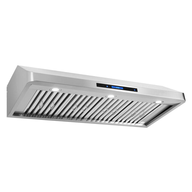 Cosmo 48" 500 CFM Convertible Under Cabinet Range Hood with Remote and Digital Touch Controls, COS-QS48