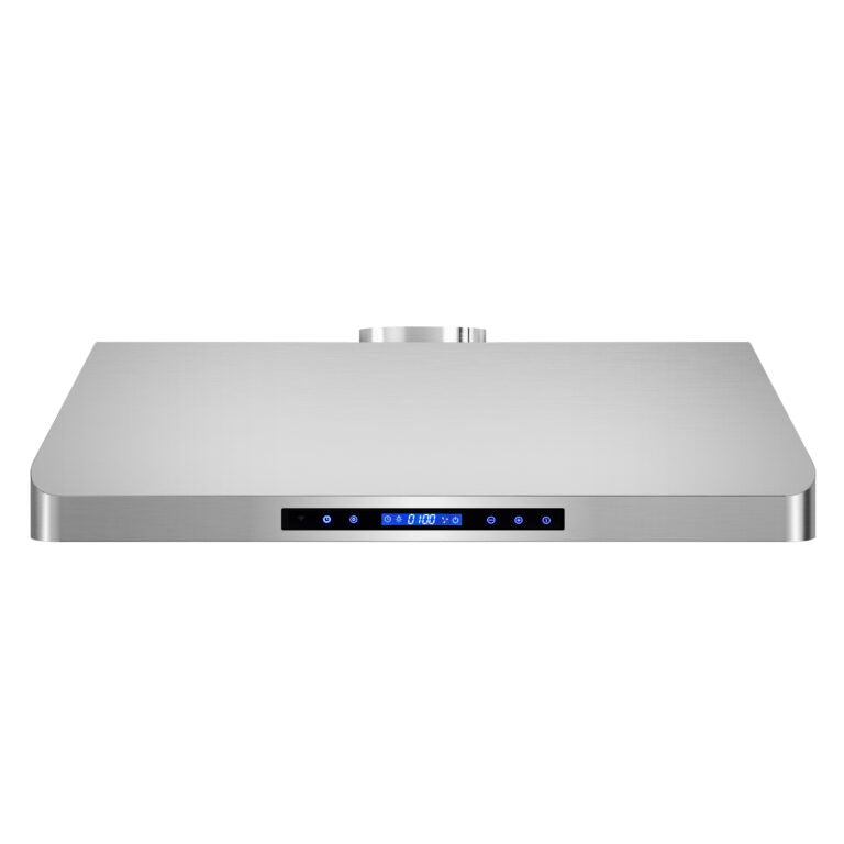 Cosmo 30" 500 CFM Convertible Under Cabinet Range Hood with Remote and Digital Touch Controls, COS-QS75