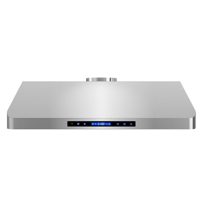 Cosmo 36" 500 CFM Convertible Under Cabinet Range Hood with Remote and Digital Touch Controls, COS-QS90