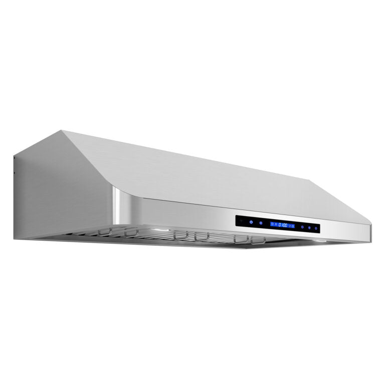 Cosmo 36" 500 CFM Convertible Under Cabinet Range Hood with Remote and Digital Touch Controls, COS-QS90