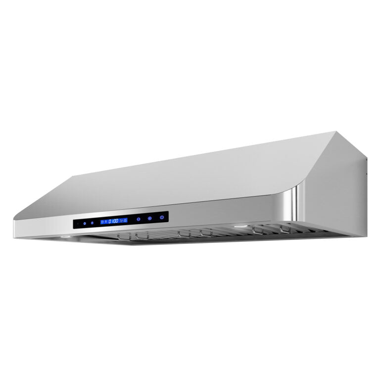 Cosmo 36" 500 CFM Convertible Under Cabinet Range Hood with Remote and Digital Touch Controls, COS-QS90