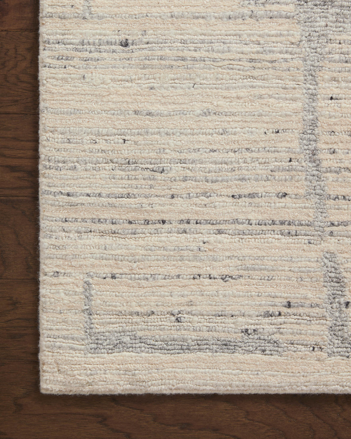 Loloi Raquel RAL-06 Natural / Slate area rug - image 3
