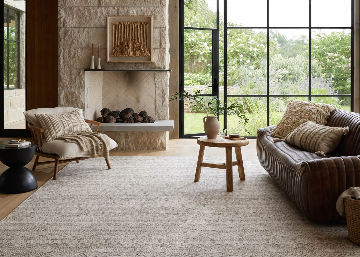 Loloi Raven RAV-03 Dove / Ivory area rug - image 4