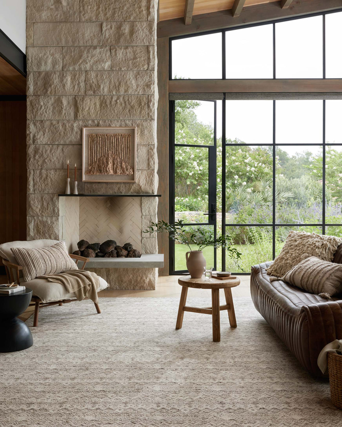 Loloi Raven RAV-03 Dove / Ivory area rug - image 2