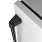 Gordon Ramsay by THOR Kitchen 24" Undercounter Indoor or Outdoor Beverage Cooler in Stainless Steel with Black Accents, RBC24SSD-BLK