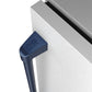 Gordon Ramsay by THOR Kitchen 24" Undercounter Indoor or Outdoor Beverage Cooler in Stainless Steel with Blue Accents, RBC24SSD-BLU