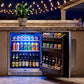 Gordon Ramsay by THOR Kitchen 24" Undercounter Indoor or Outdoor Beverage Cooler in Stainless Steel, RBC24SSD