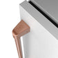 Gordon Ramsay by THOR Kitchen 24" Undercounter Indoor or Outdoor Beverage Cooler in Stainless Steel and Rose Gold Accents, RBC24SSD-RSG