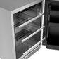 Gordon Ramsay by THOR Kitchen 24" Undercounter Indoor or Outdoor Beverage Cooler in Stainless Steel and Bronze Accents, RBC24SSD-BRZ