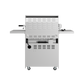 Gordon Ramsay by THOR Kitchen 32" Freestanding/Built-In Propane Gas Gas Grill and Cart, RBG3201