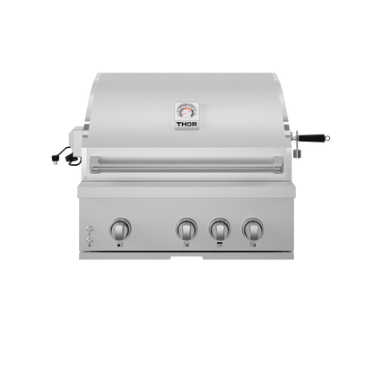 Gordon Ramsay by THOR Kitchen 32" Built-In Gas Grill, RBG3201-G