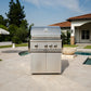 Gordon Ramsay by THOR Kitchen 32" Freestanding/Built-In Propane Gas Gas Grill and Cart, RBG3201