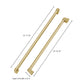 ZLINE Autograph Edition Champagne Bronze Handles for 60" Built-in Refrigerators (Set of 4), RBIVHZ-CB-60