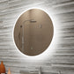 Paris Mirror 32" x 32" Round Reflection Edge Lit Round Mirror With Touch/ON/OFF Dim Sensor Switch 6000K