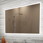 Paris Mirror 48" x 32" Rectangle Reflection Edge Lit Mirror With Touch/ON/OFF Dim Sensor Switch 6000K