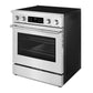 Cosmo Stellar Collection 30-Inch Slide-In Electric Range with 4 Burners, 4.8 cu. ft. Convection Oven and Air Fry, Stainless Steel, COS-RES304SS