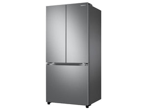 SAMSUNG 32" 17.5 cu. ft. Counter Depth 3-Door French Door Smart Refrigerator in Stainless Steel with Ice Maker