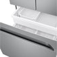 SAMSUNG 30" 22 cu. ft. Standard Depth 3-Door French Door Smart Refrigerator with External Water/Ice Dispenser in Fingerprint Resistant Stainless Steel