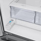 SAMSUNG 30" 22 cu. ft. Standard Depth 3-Door French Door Smart Refrigerator with External Water/Ice Dispenser in Fingerprint Resistant Stainless Steel