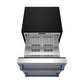 Gordon Ramsay by THOR Kitchen 24" Refrigerator Drawer in Stainless Steel with Blue Accents, RF24U-BLU
