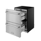 Gordon Ramsay by THOR Kitchen 24" Refrigerator Drawer in Stainless Steel, RF24U