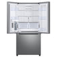 SAMSUNG 33"  25 cu. ft. Standard Depth 3-Door French Door Refrigerator with Beverage Center™ and Dual Ice Maker in Stainless Steel