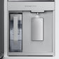 SAMSUNG Bespoke 36" 29 cu. ft. Standard Depth 4-Door French Door Smart Refrigerator with Beverage Center™ in White Glass