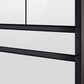 SAMSUNG Bespoke 36" 29 cu. ft. Standard Depth 4-Door French Door Smart Refrigerator with Beverage Center™ in White Glass