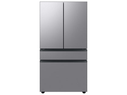 SAMSUNG Bespoke 36" 29 cu. ft. Standard Depth 4-Door French Door Smart Refrigerator with Beverage Center™ in Stainless Steel