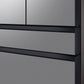 SAMSUNG Bespoke 36" 29 cu. ft. Standard Depth 4-Door French Door Smart Refrigerator with Beverage Center™ in Stainless Steel