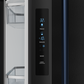 Gordon Ramsay by THOR Kitchen 30" 17.5 cu. ft. French Door Counter Depth Refrigerator with Ice Maker in Matte Black with Navy Blue Accents, RF3017FFD00-BLU